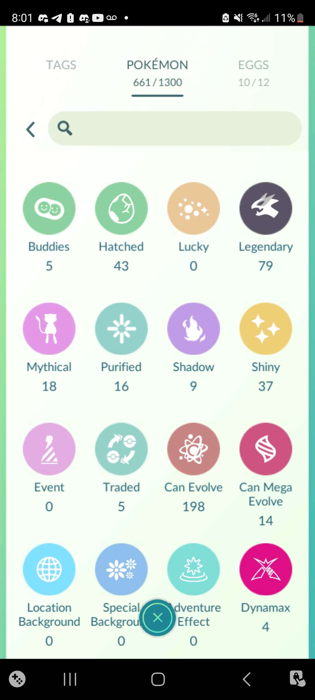 Game account sale Pokemon GO